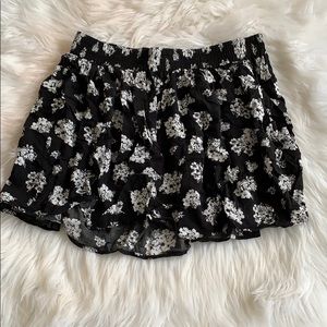 Forever 21 Printed Skater Skirt